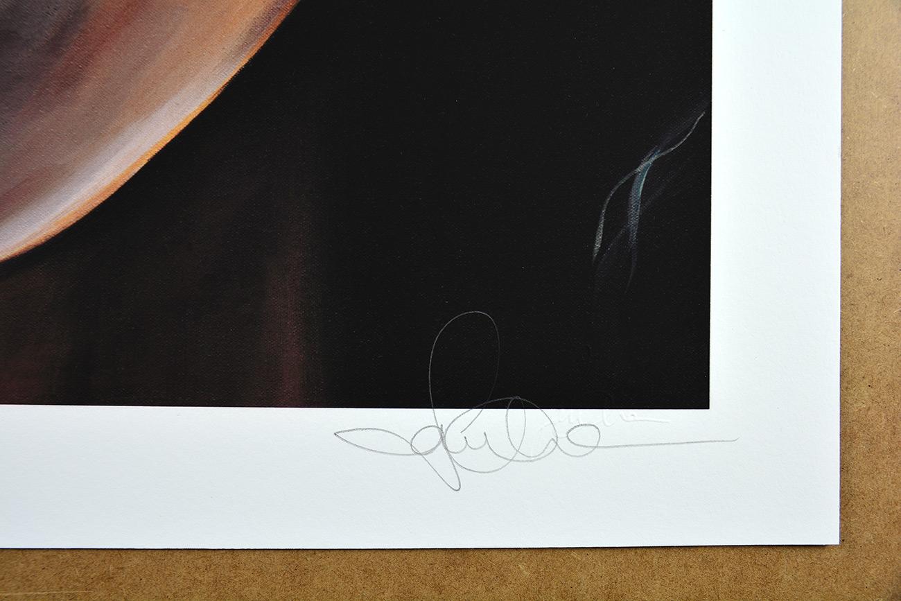 SANDRA CHEVRIER - La Cage. Je N'ai Pas Peur. Limited ed. hand signed. Pop art For Sale 1