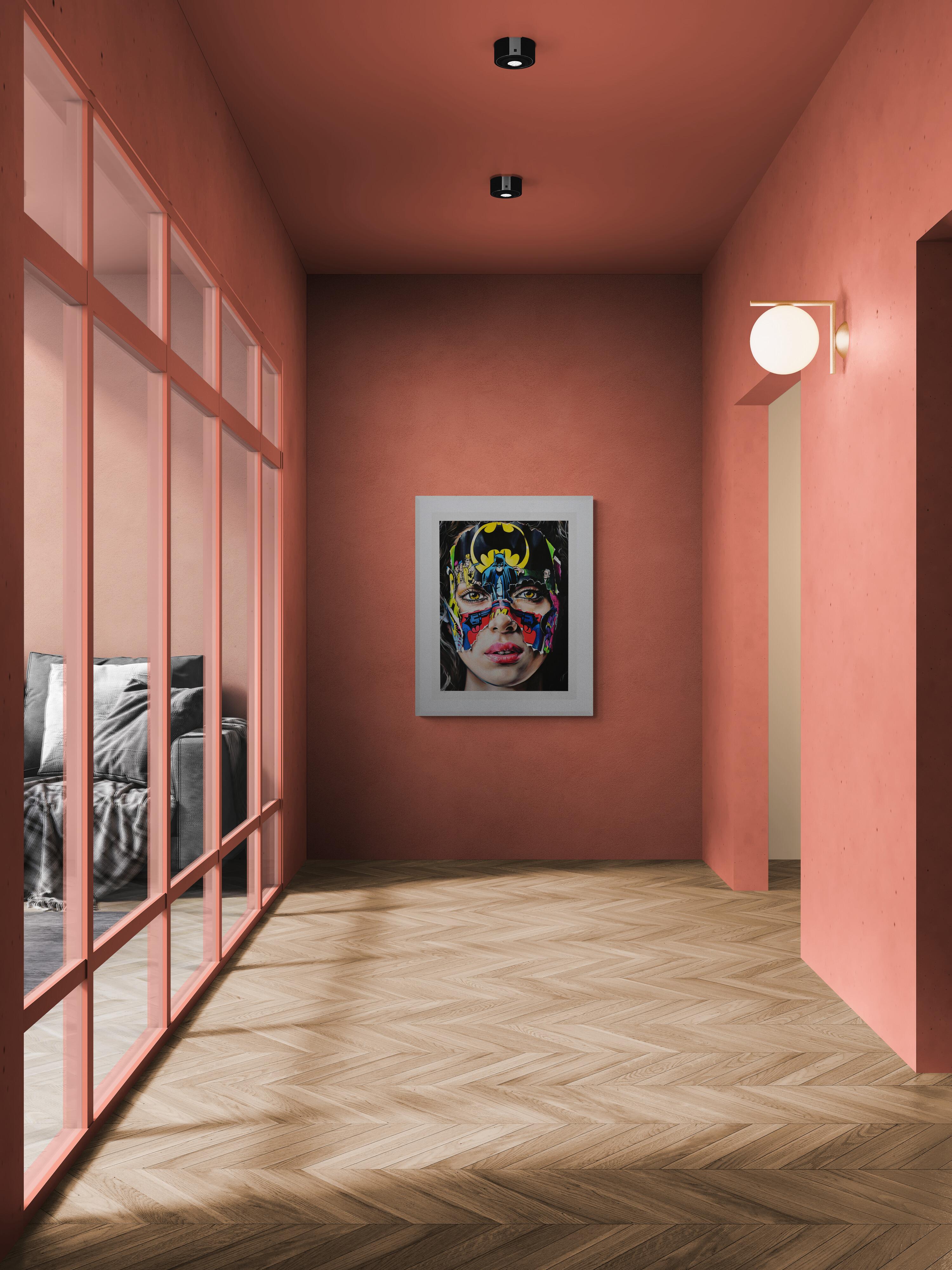 SANDRA CHEVRIER - La Cage. Je N'ai Pas Peur. Limited ed. hand signed. Pop art For Sale 3