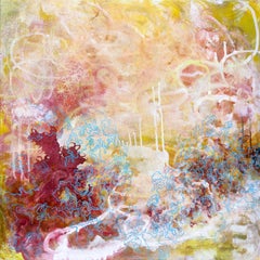 "Johnny", Contemporaneo, Giallo, Rosa, Rosso, Blu, Bianco, Pittura acrilica, 2025