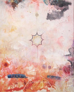 "Toilette in oro massiccio", Contemporaneo, Politica, Arancione, Rosa, Pittura acrilica