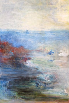 Wake, 36 x 24 x .25, acrylique sur carton dur trempé