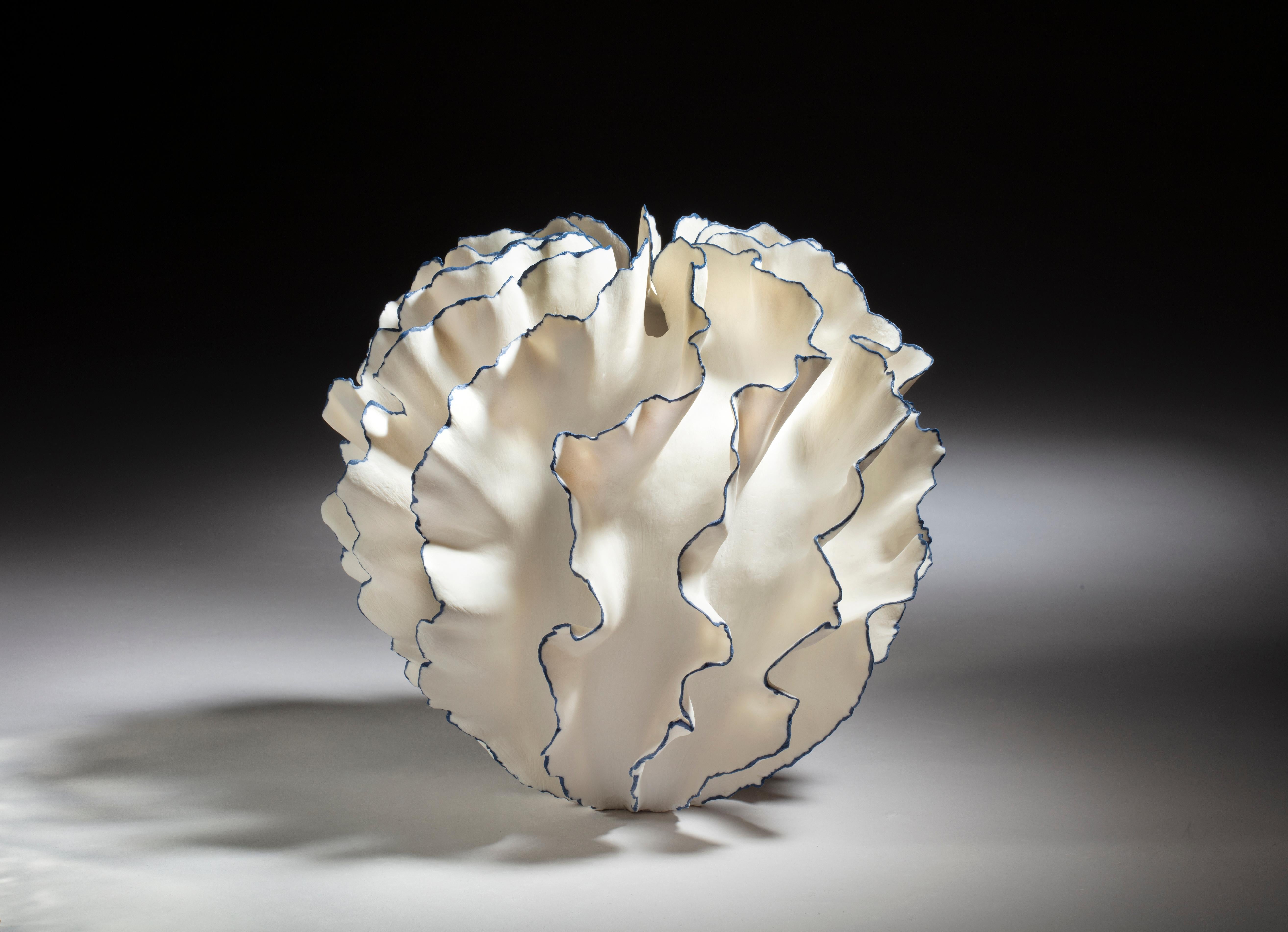 Sandra Davolio
Coral With Blue Edges IV, 2022
Porcelain
Measures: C. 7.3 in. H x 7.9 in. W x 7.9 in. D
Unique
Object No.: 3918.