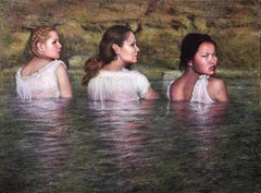 Spanish Contemporary Art by Sandra de Jaume - Bañándose