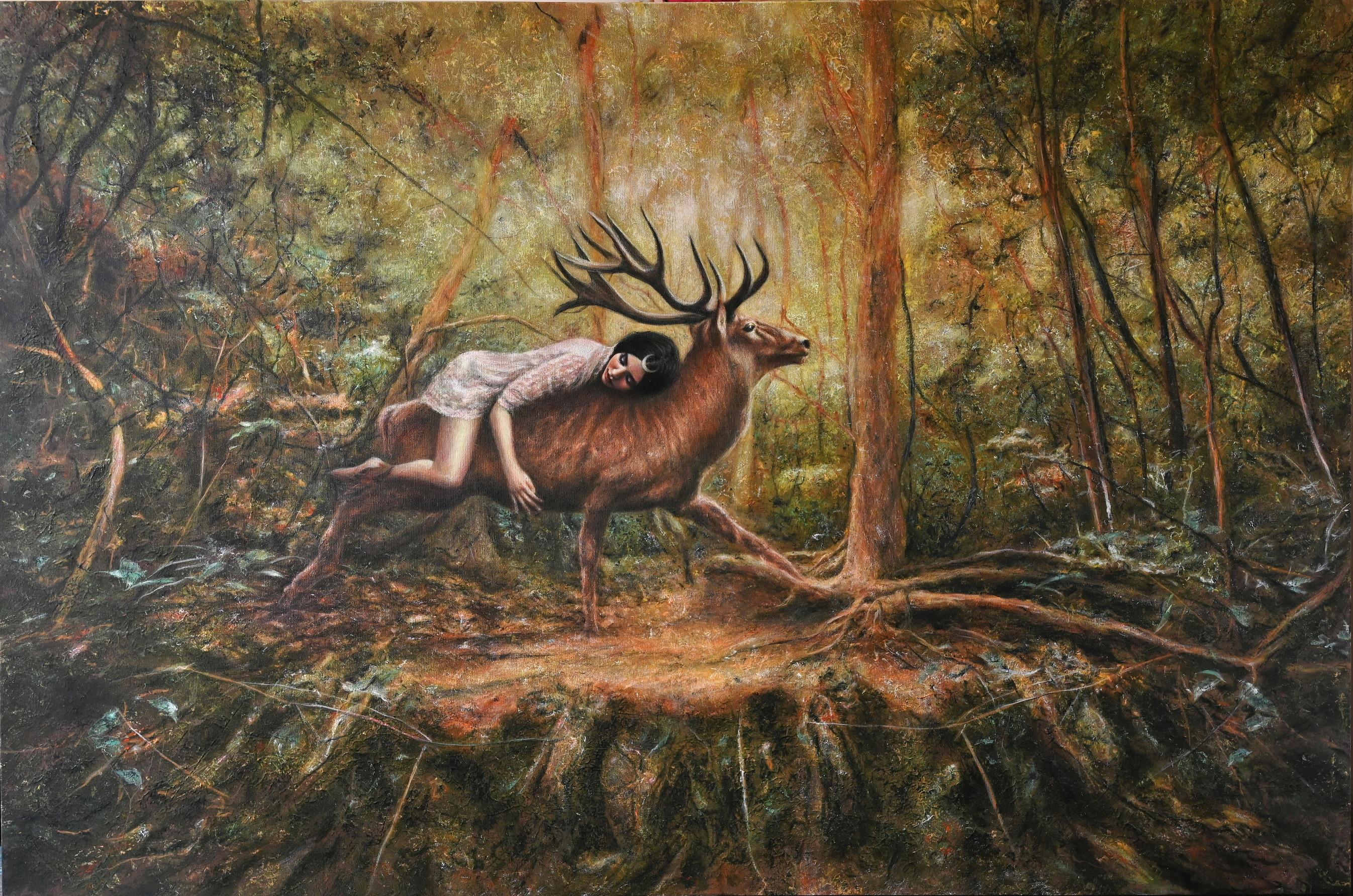 Spanish Contemporary Art by Sandra de Jaume - La Siesta de Artemisa