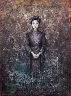 Spanish Contemporary Art by Sandra de Jaume - Maiko Púrpura