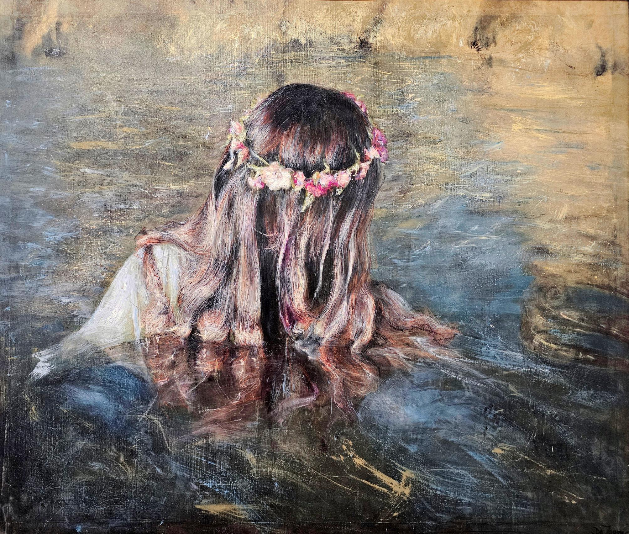 Oil & Acrylic on wood

Sandra de Jaume is a Spanish artist born in 1978 who lives and works in Palma de Mallorca, Spain. In 2024, she took part on the exhibition "Miradas Femeninas" in the MEAM museum. She took part with some works en Art Madrid
