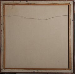 Large Abstract Oil on Canvas Painting by Sandra Gierke