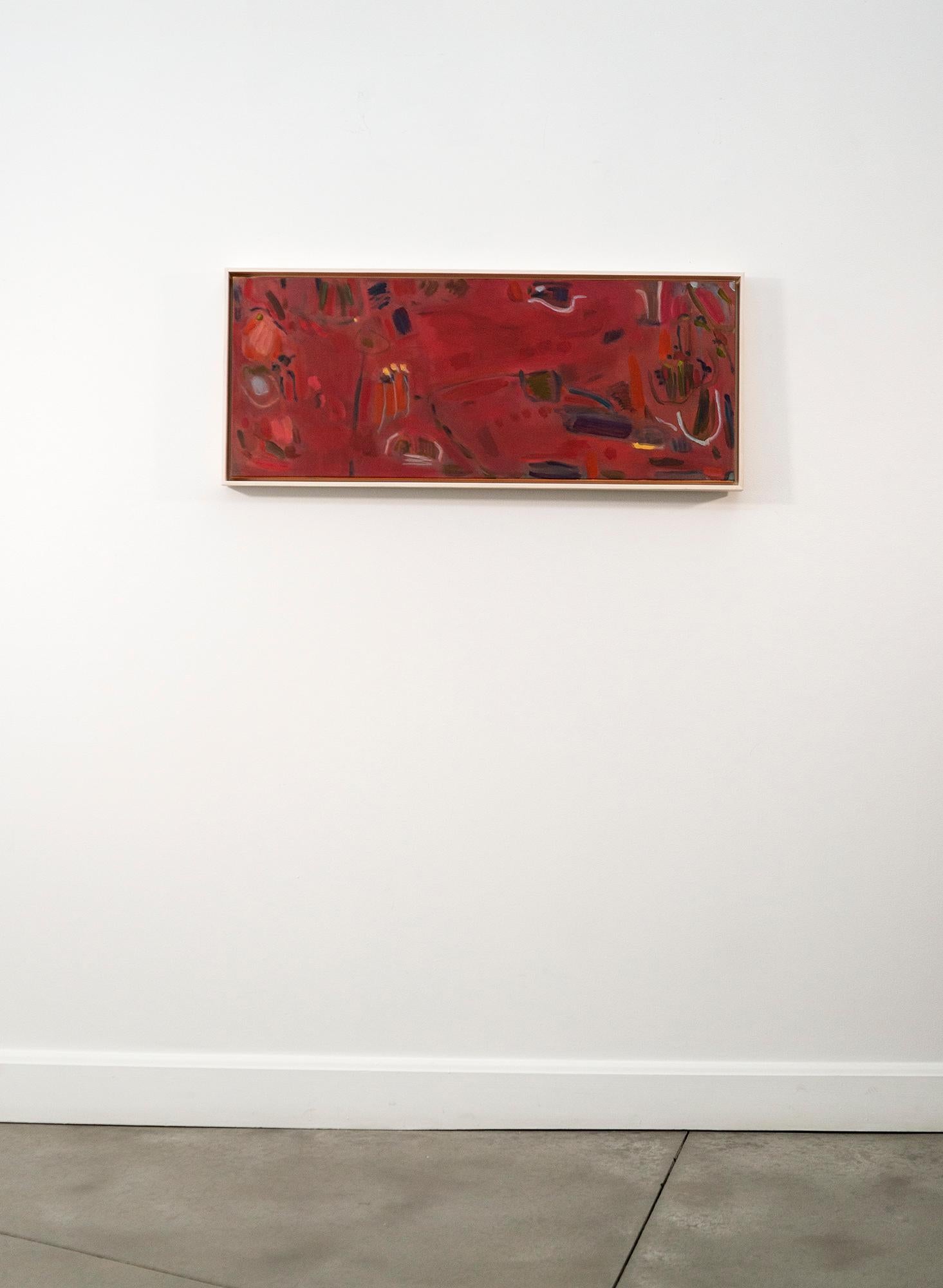 Kill Your Darlings No.12 - contemporaneo, astratto, acrilico su tela - Painting di Sandra Goldie