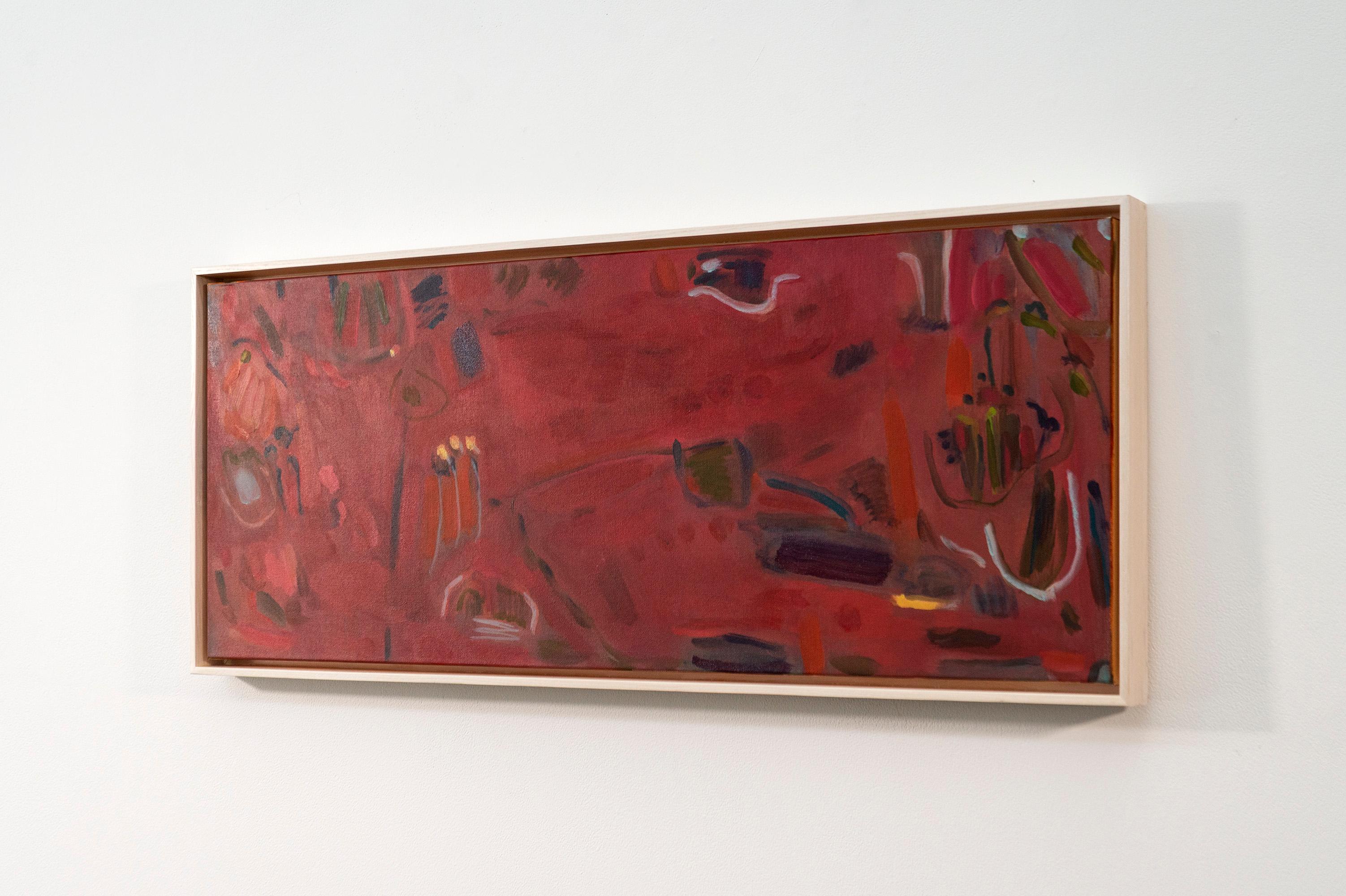 Kill Your Darlings No.12 - contemporaneo, astratto, acrilico su tela - Painting Contemporaneo di Sandra Goldie