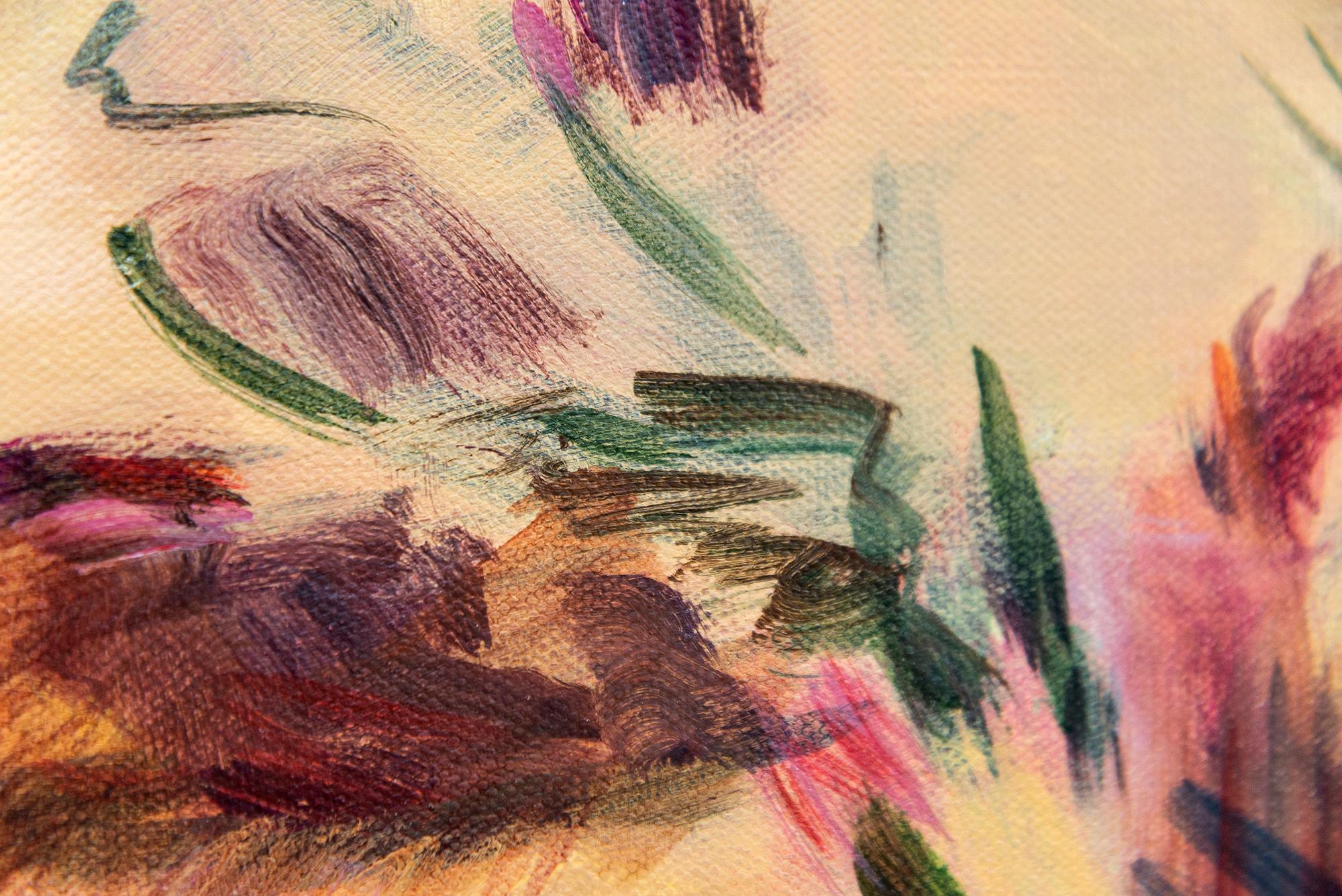 Something has to be Lovely No.8 - contemporaneo, astratto, acrilico su tela 7