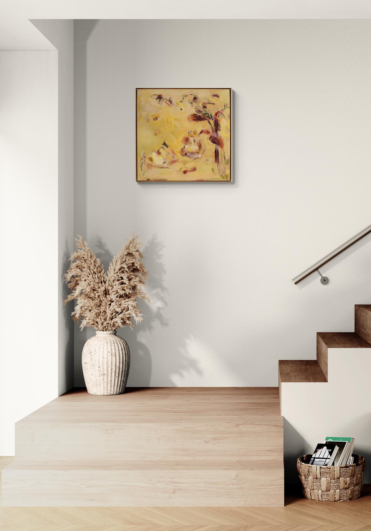 Something has to be Lovely No.8 - contemporaneo, astratto, acrilico su tela 9