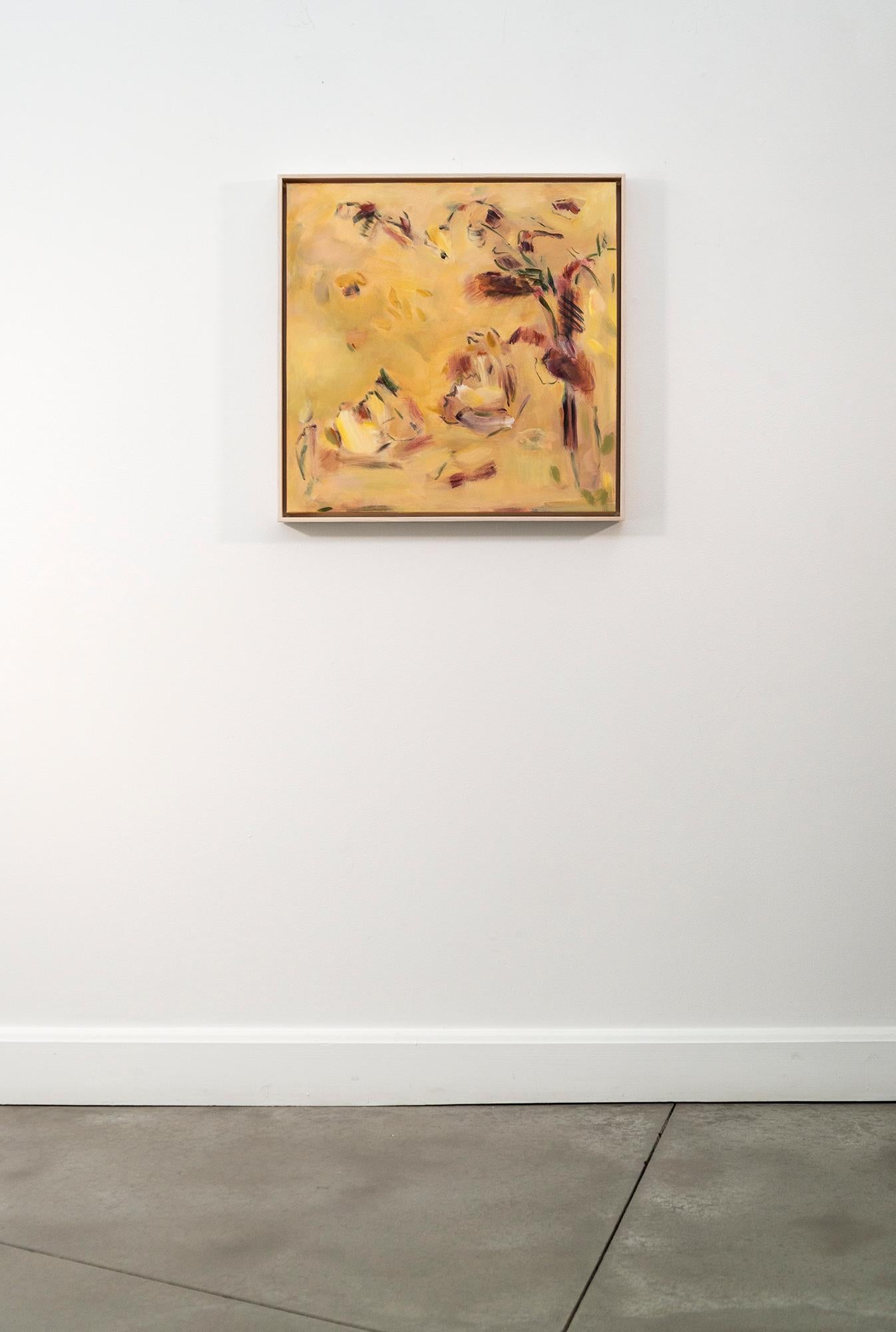 Something has to be Lovely No.8 - contemporaneo, astratto, acrilico su tela - Painting Contemporaneo di Sandra Goldie