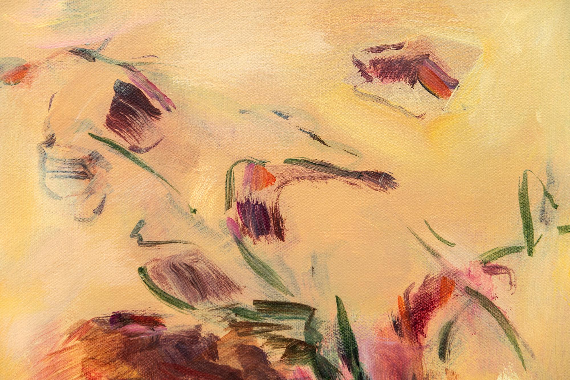 Something has to be Lovely No.8 - contemporaneo, astratto, acrilico su tela 3
