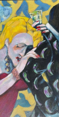 "Margo è una vera seccatura dopo le 22:30"  Espressionismo moderno figurativo