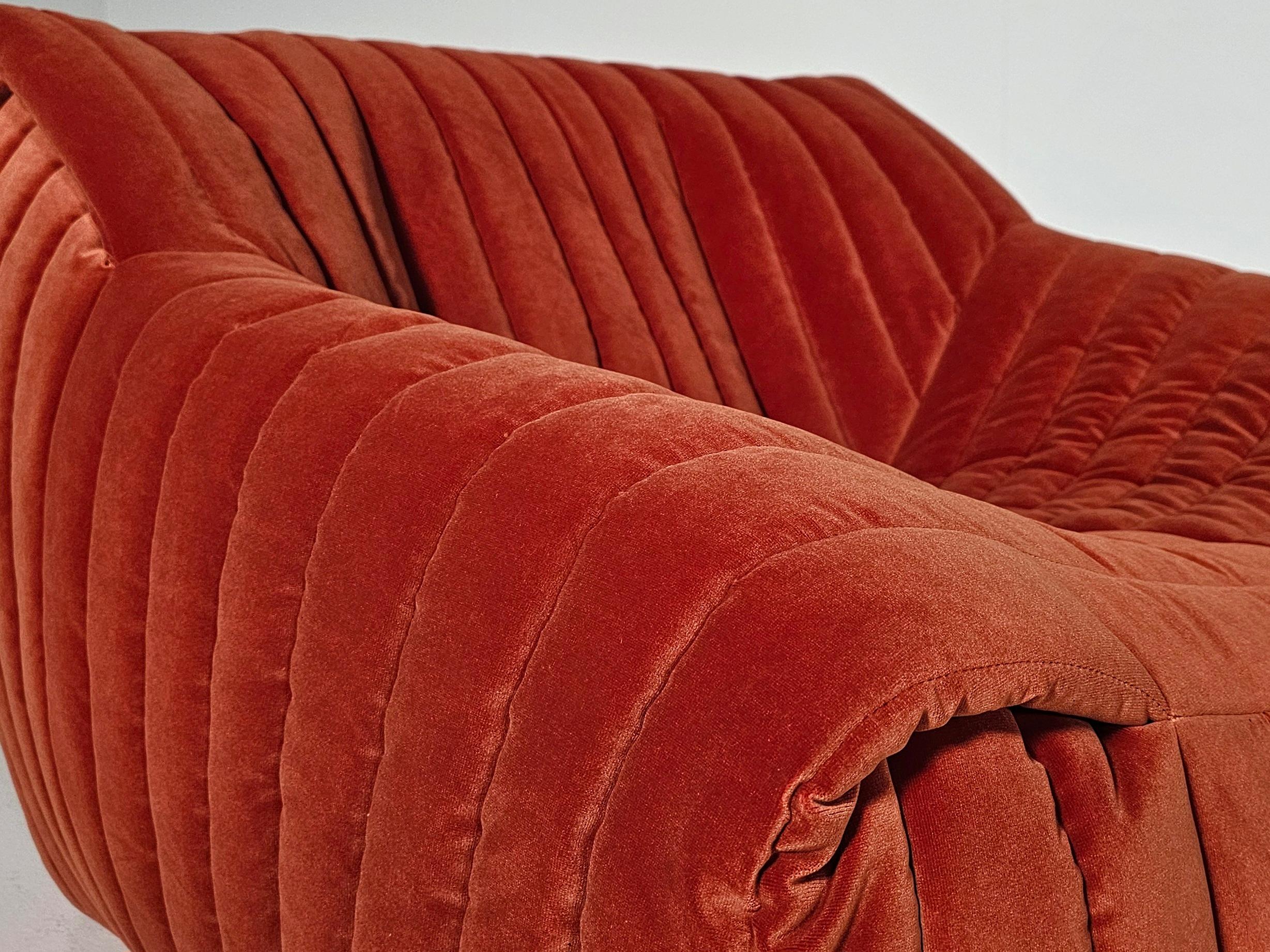 Sandra Lounge Chairs by Annie Hiéronimus for Cinna Ligne Roset, 1970s 4