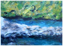 Paysage californien rencontre l'eau