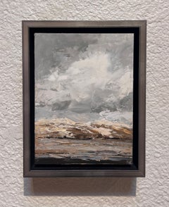 Before the Storm - Contemporary Landscape/Skyscape, Oil Painting on Canvas