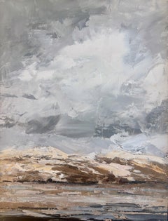 Before the Storm - Contemporary Landscape/Skyscape, Oil Painting on Canvas