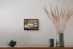 "Canyon River" (2025), Original Expressionist Impasto Landscape, Oil Painting