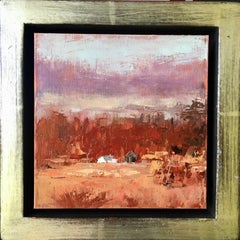 "Little White House", Oil painting
