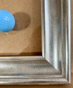 Earth II Abstract Painting, Signed, 21st Century, Framed, 25x25cm