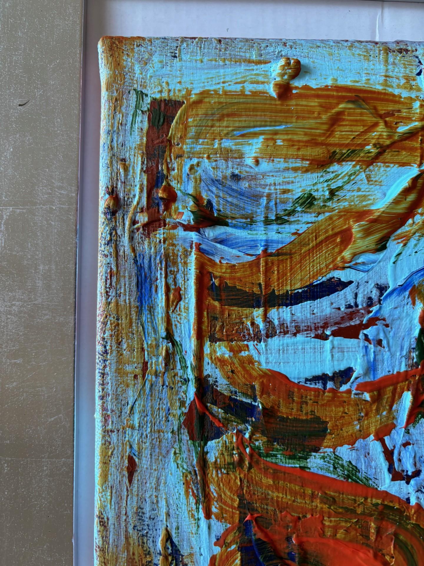 Misch-Masch / Pittura acrilica / Firmato - Still-Life Painting Marrone di Sandra Salamonová