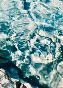 Azul en Gris Fotografía Firmada