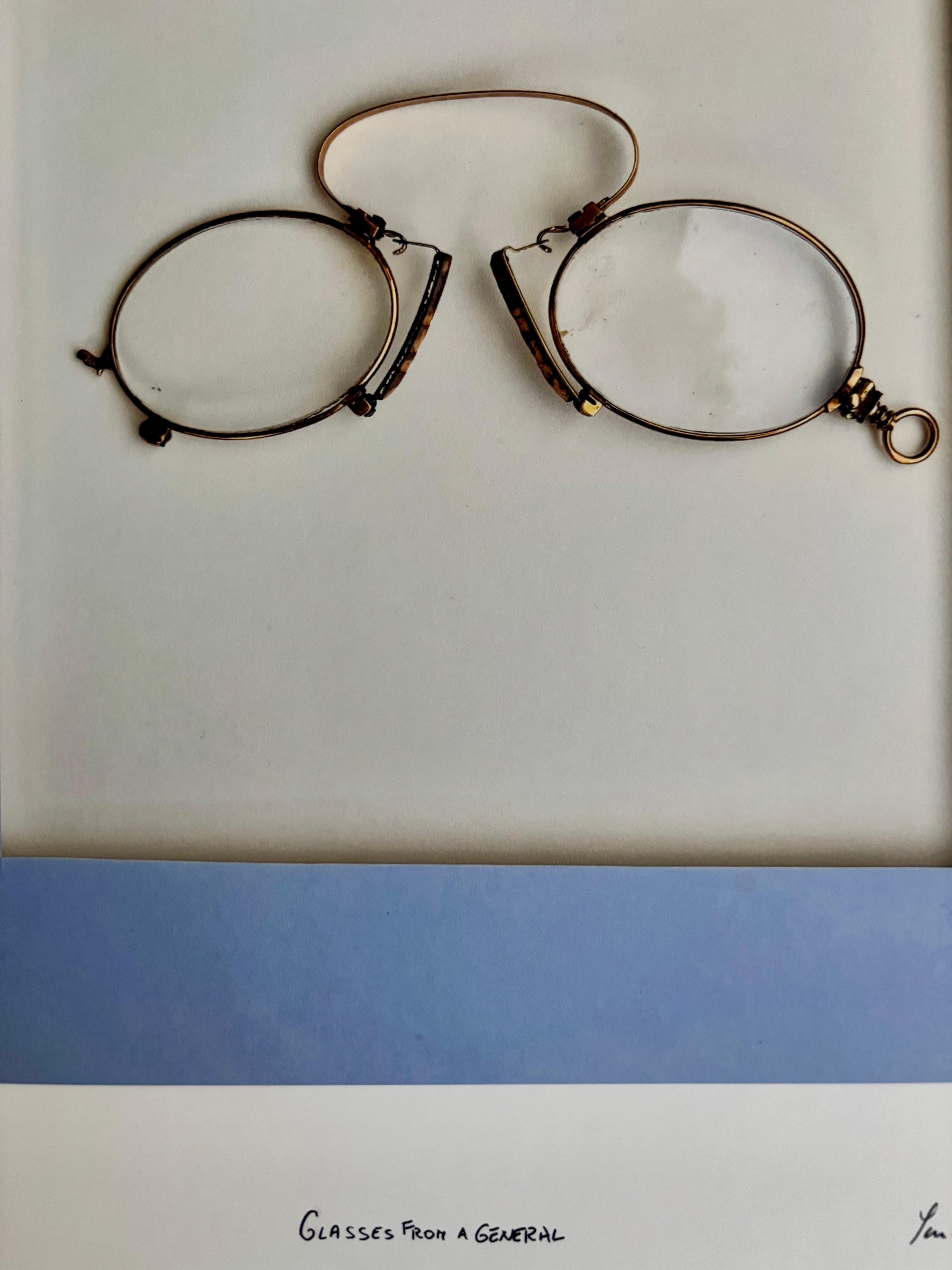 Gafas de General, Fotografía, Impresión, Limitada, Firmada en venta 2