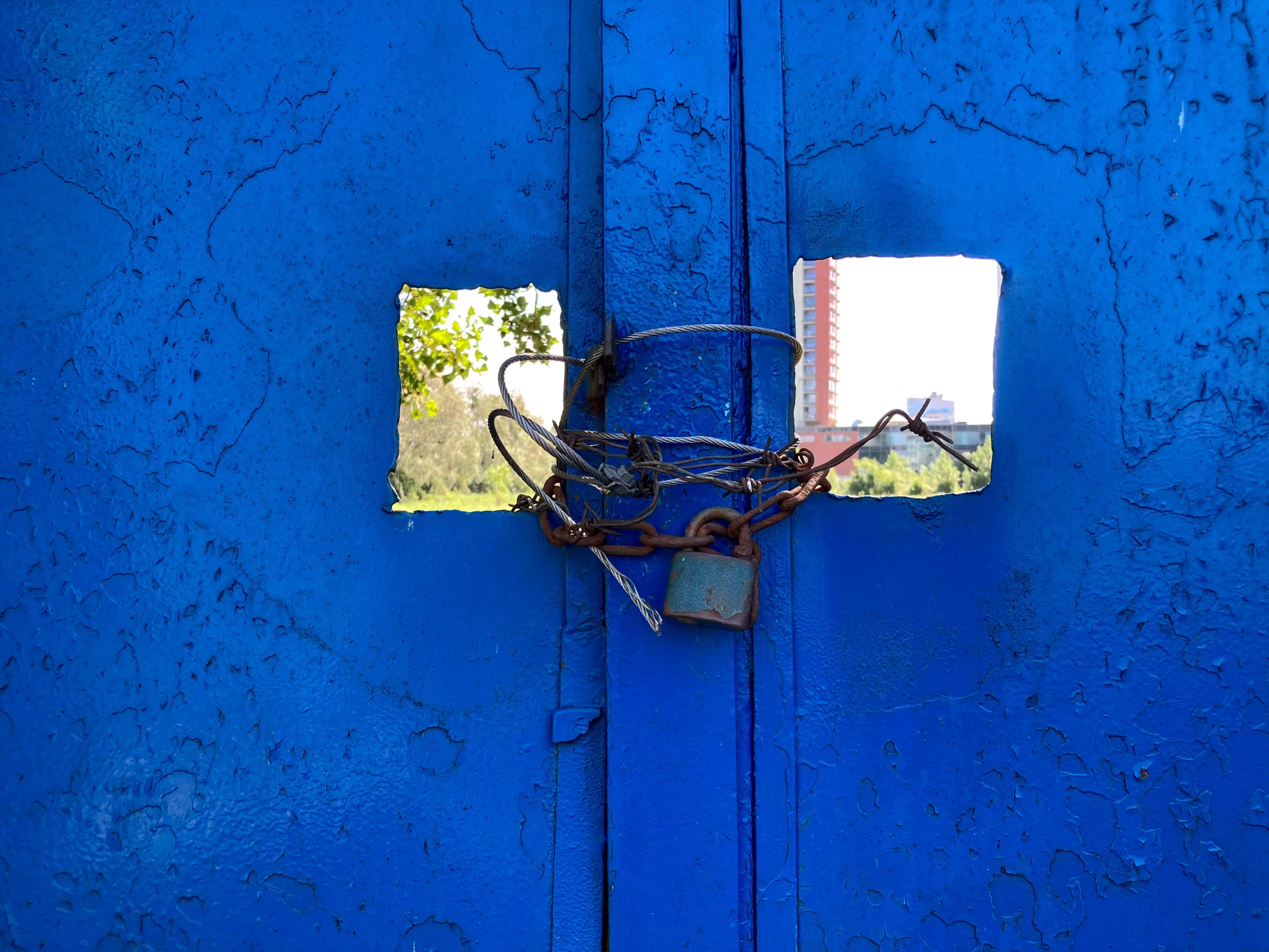 Abstract Print di Sandra Salamonová - Stampa fotografica Blue Lock in edizione limitata e firmata
