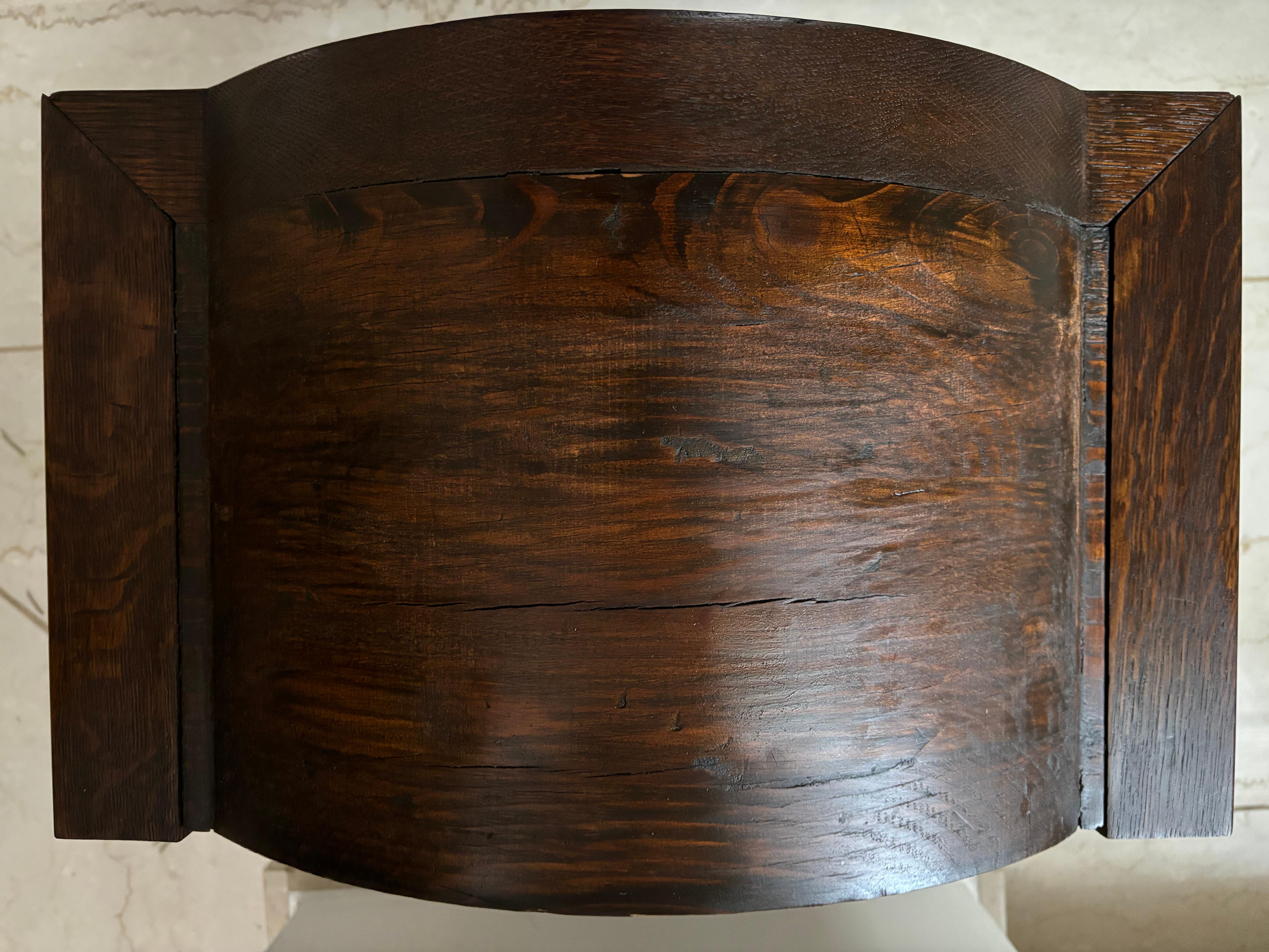Gate wooden object signed - Abstract Sculpture by Sandra Salamonová