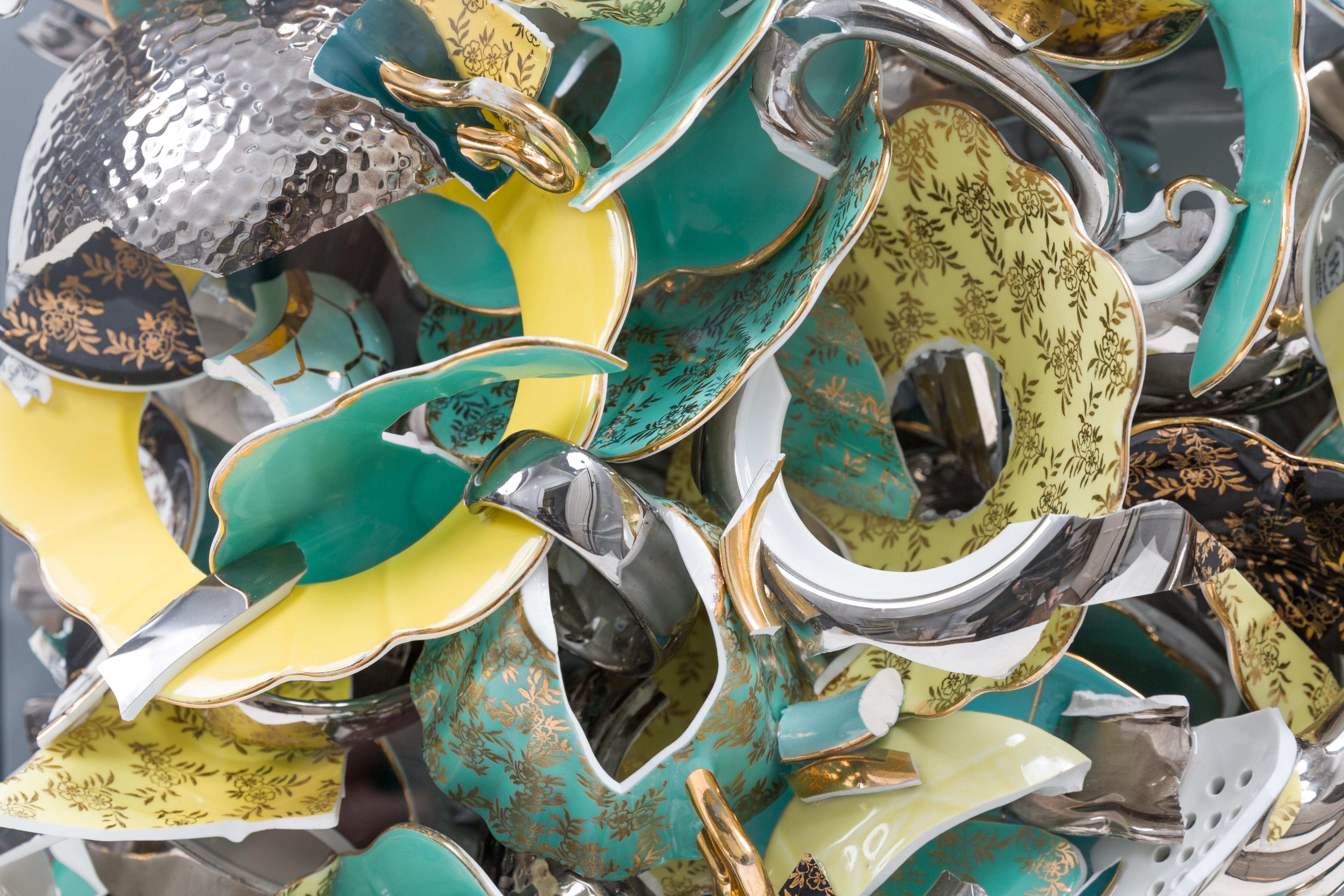 All Loved Up 47 (Ceramic) - Contemporary Sculpture by Sandra Shashou