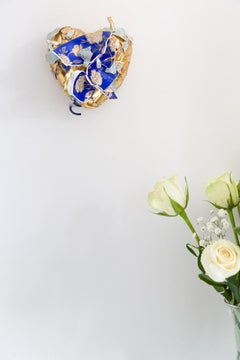 Taza de té Corazón de Oro y Vintage Royal Stafford -Cerámica, Porcelana