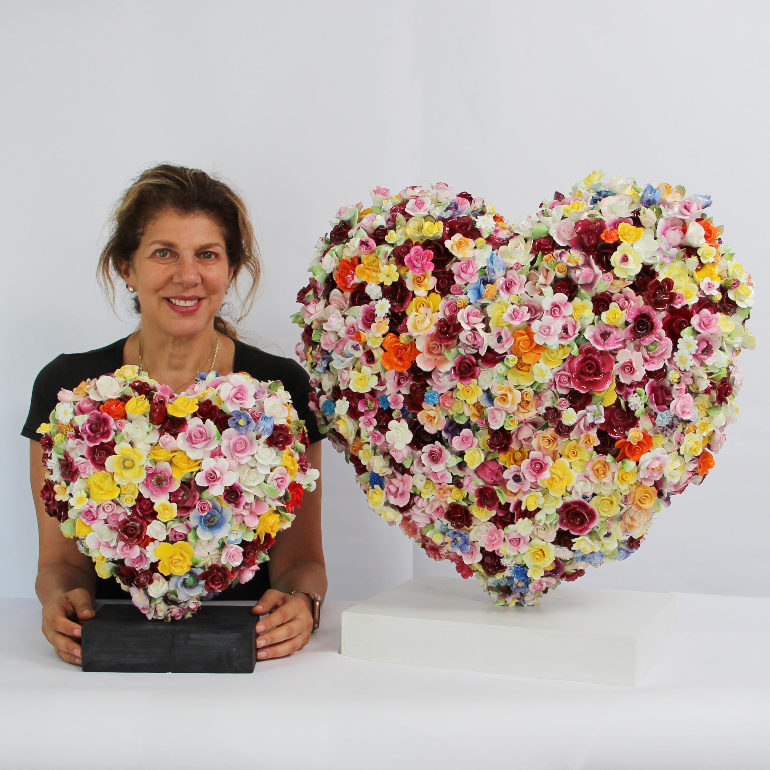 Objet d'Amour HR47 (Ceramic) - Sculpture by Sandra Shashou