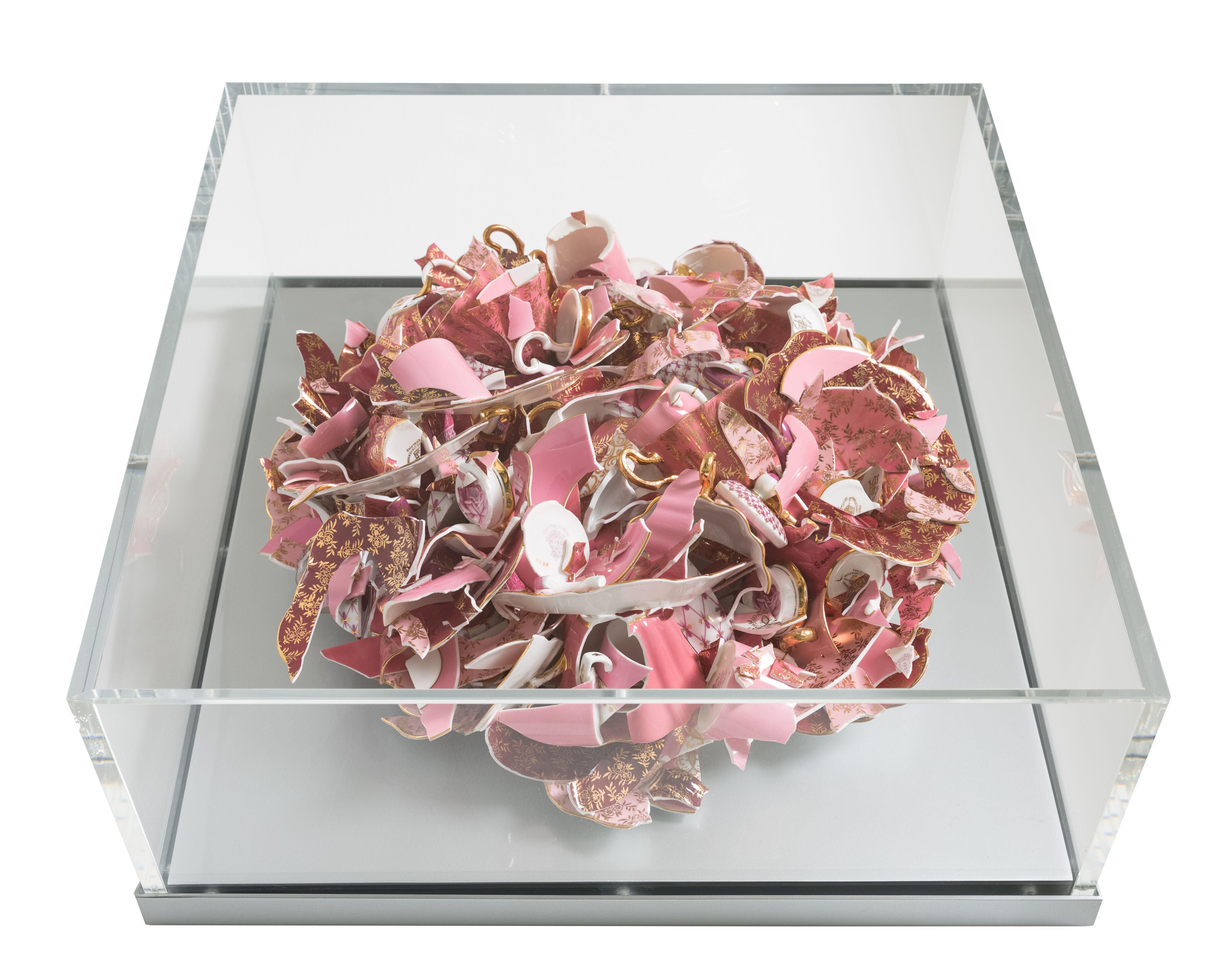 Sparks of Joy 49 (Ceramic) - Contemporary Sculpture by Sandra Shashou