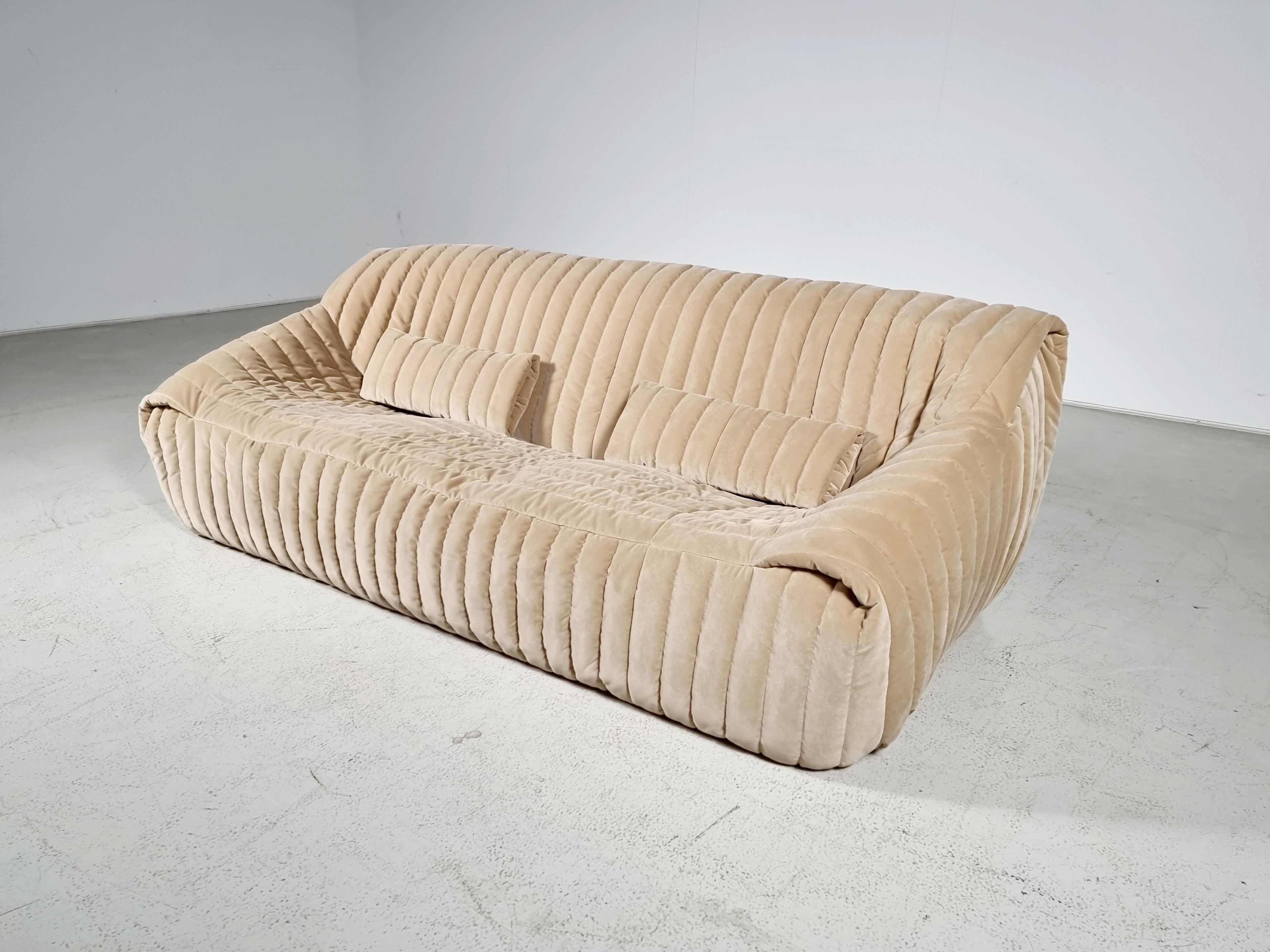 European Sandra Sofa by Annie Hiéronimus for Cinna Ligne Roset, 1970s