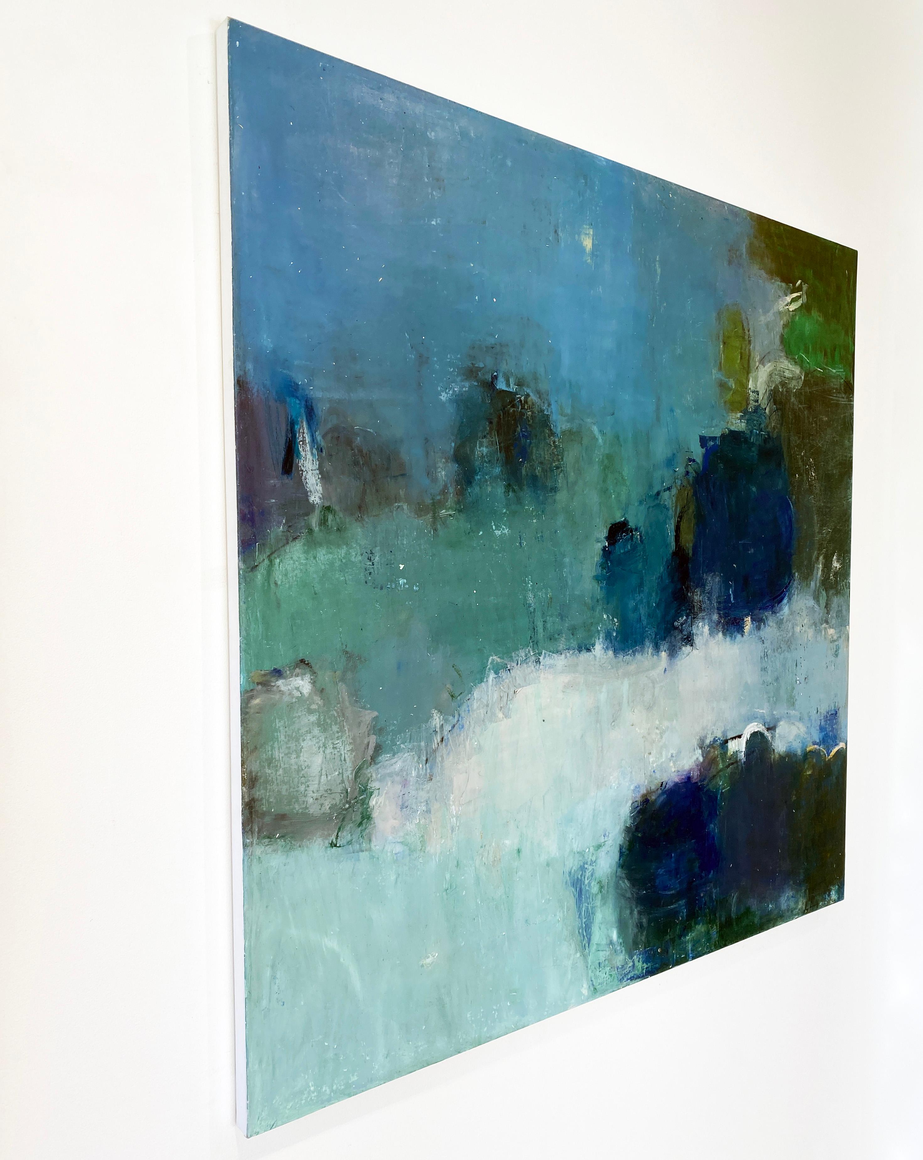 Pittura a olio dell'artista newyorkese Sandrine Kern 