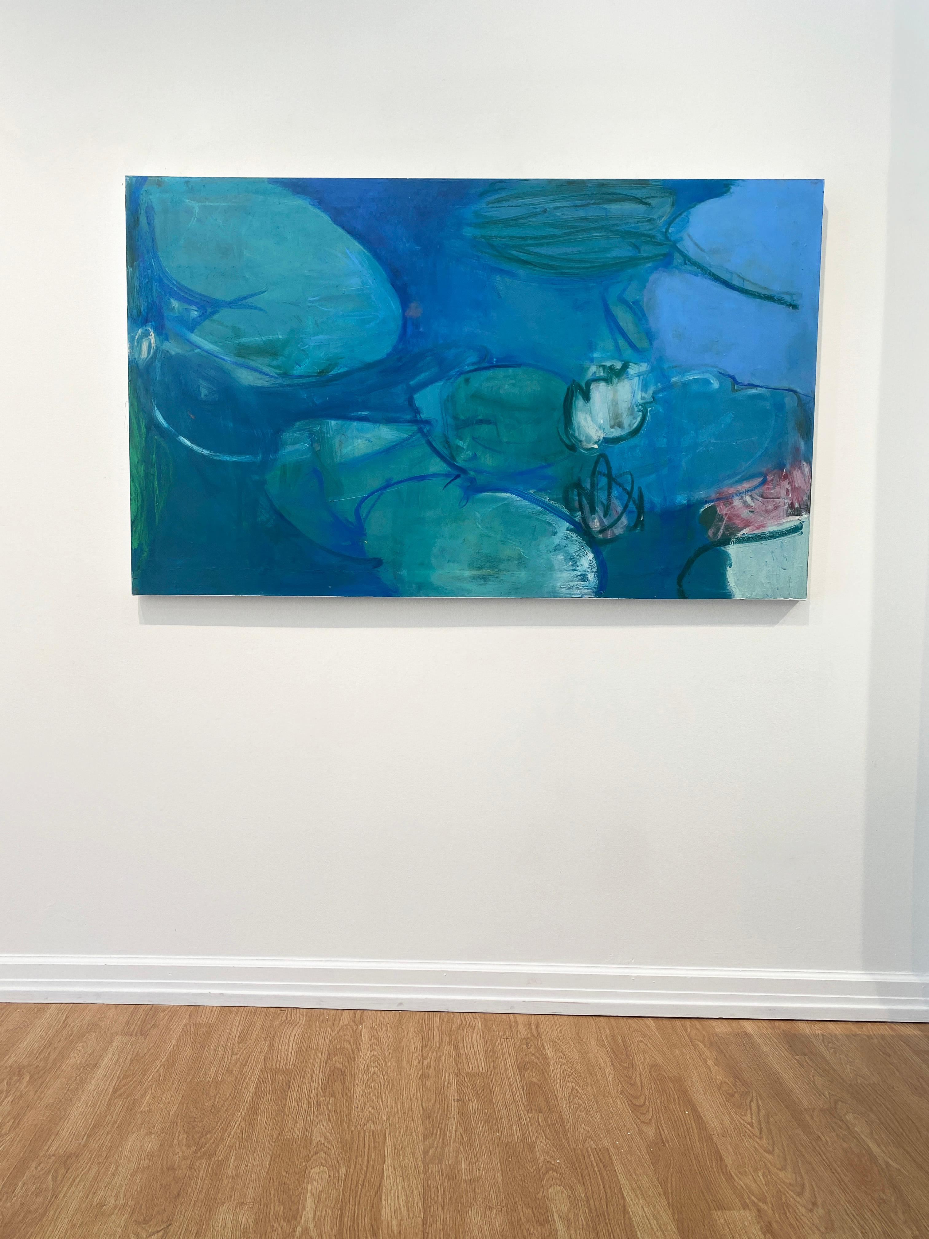 Ölgemälde der New Yorker Künstlerin Sandrine Kern, „Untitled 30“, Öl 4