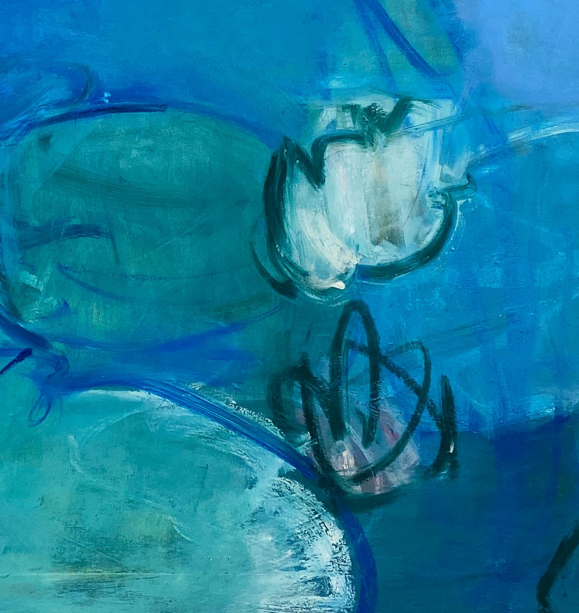 Ölgemälde der New Yorker Künstlerin Sandrine Kern, „Untitled 30“, Öl 5