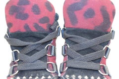 Sandro Black X Red Sneaker Spikes Sdlm1 Sneakers