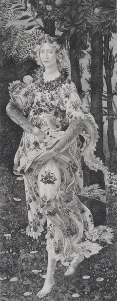 Spring - Etching from Louvre Museum