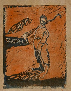 Fishermen – Original-Radierung von Sandro Chia – 1979