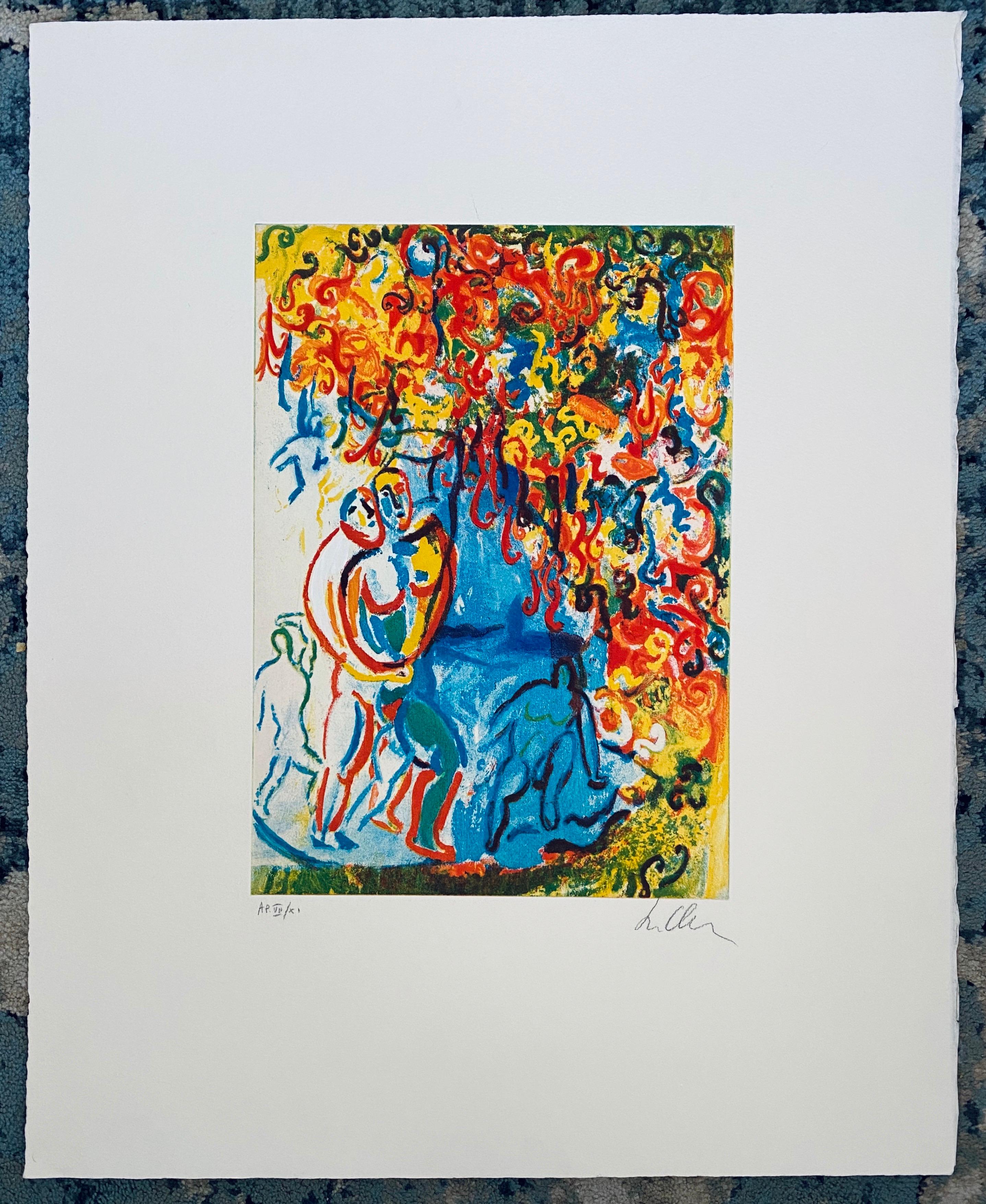 Litografia Italiana Post Modernista Figurativa Pop Art in vendita 4
