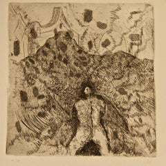 Son of the Face Etching, Signed, Edition of 10, Contemporary, 1960s