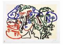 Senza titolo - Litografia di Sandro Chia - 2008