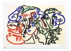 Senza titolo - Litografia di Sandro Chia - 2008