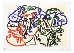 Senza titolo - Litografia di Sandro Chia - 2008