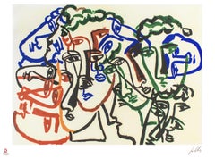 Untitled - Original Lithograph by Sandro Chia - 2008