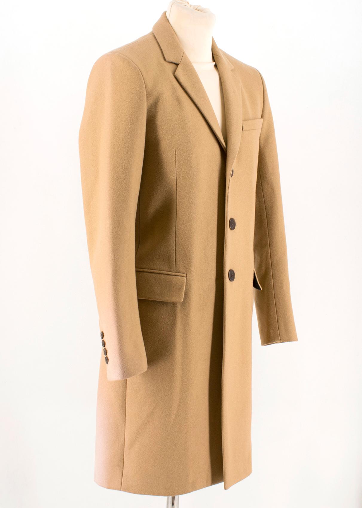 sandro camel coat