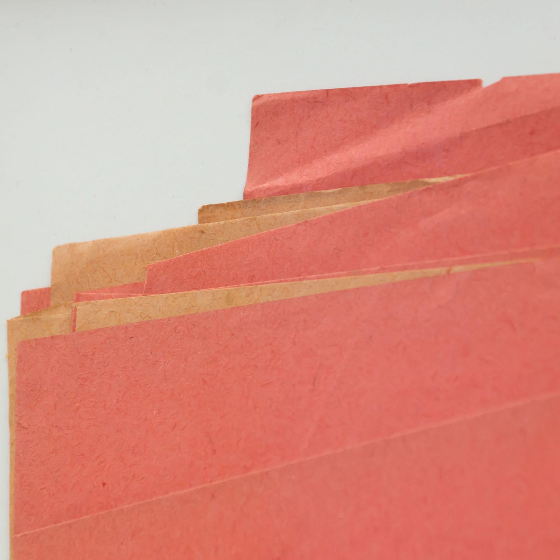 Sandro Contemporary Artwork Red Paper Composition en vente 5