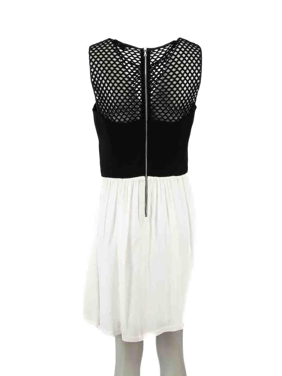 Sandro Cut-Out Detail Mini Dress Size M In Excellent Condition For Sale In London, GB
